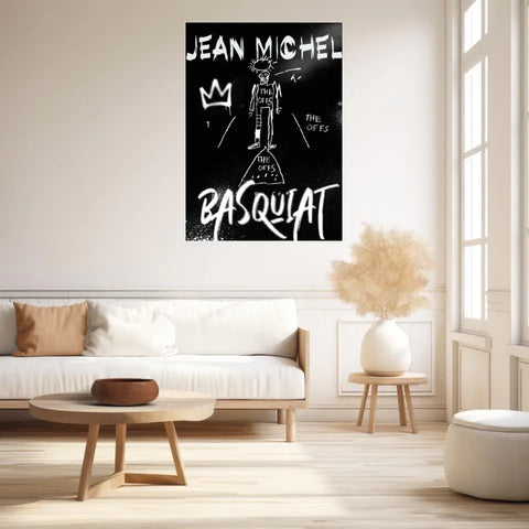 Affiche et Tableau Pop Art de Jean Michel Basquiat The Offs First Record