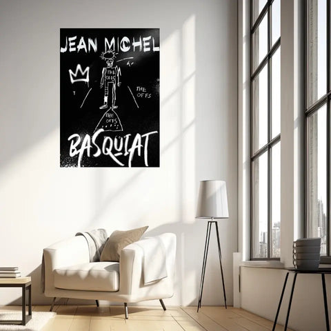 Affiche et Tableau Pop Art de Jean Michel Basquiat The Offs First Record