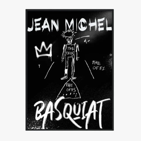 Affiche et Tableau Pop Art de Jean Michel Basquiat The Offs First Record