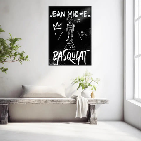 Affiche et Tableau Pop Art de Jean Michel Basquiat The Offs First Record