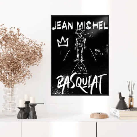 Affiche et Tableau Pop Art de Jean Michel Basquiat The Offs First Record
