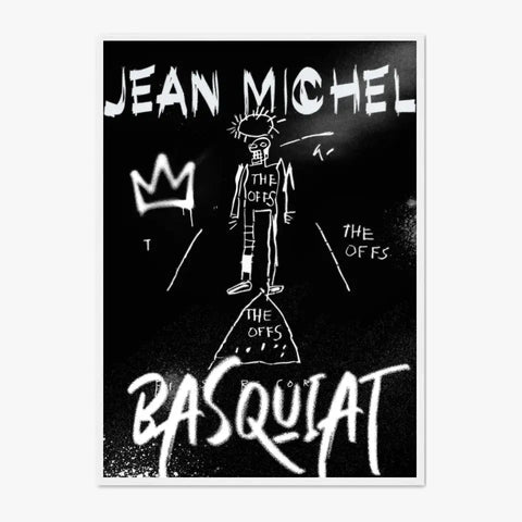 Affiche et Tableau Pop Art de Jean Michel Basquiat The Offs First Record