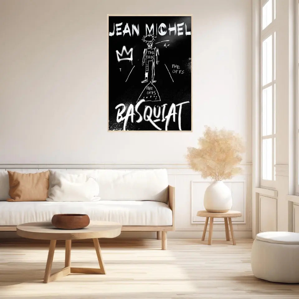 Affiche et Tableau Pop Art de Jean Michel Basquiat The Offs First Record