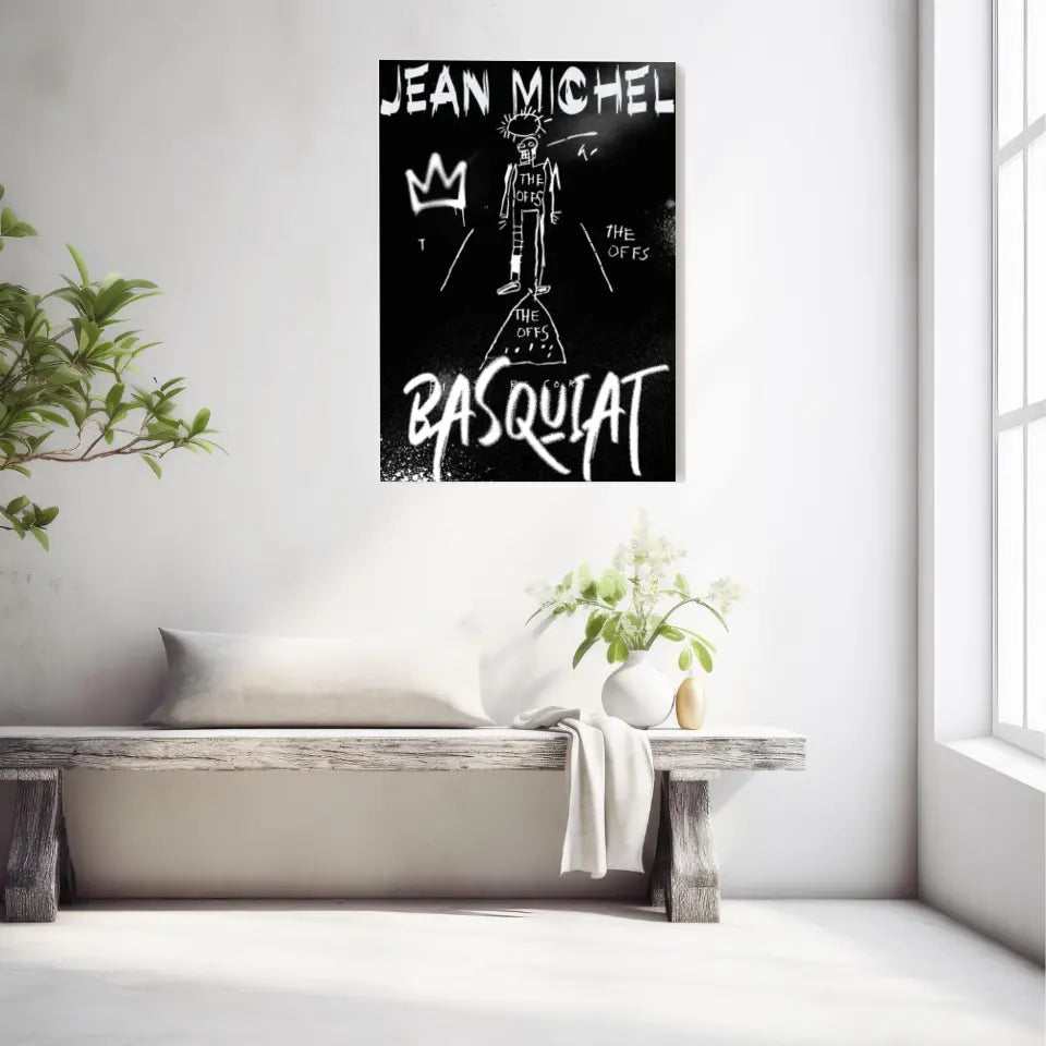 Affiche et Tableau Pop Art de Jean Michel Basquiat The Offs First Record