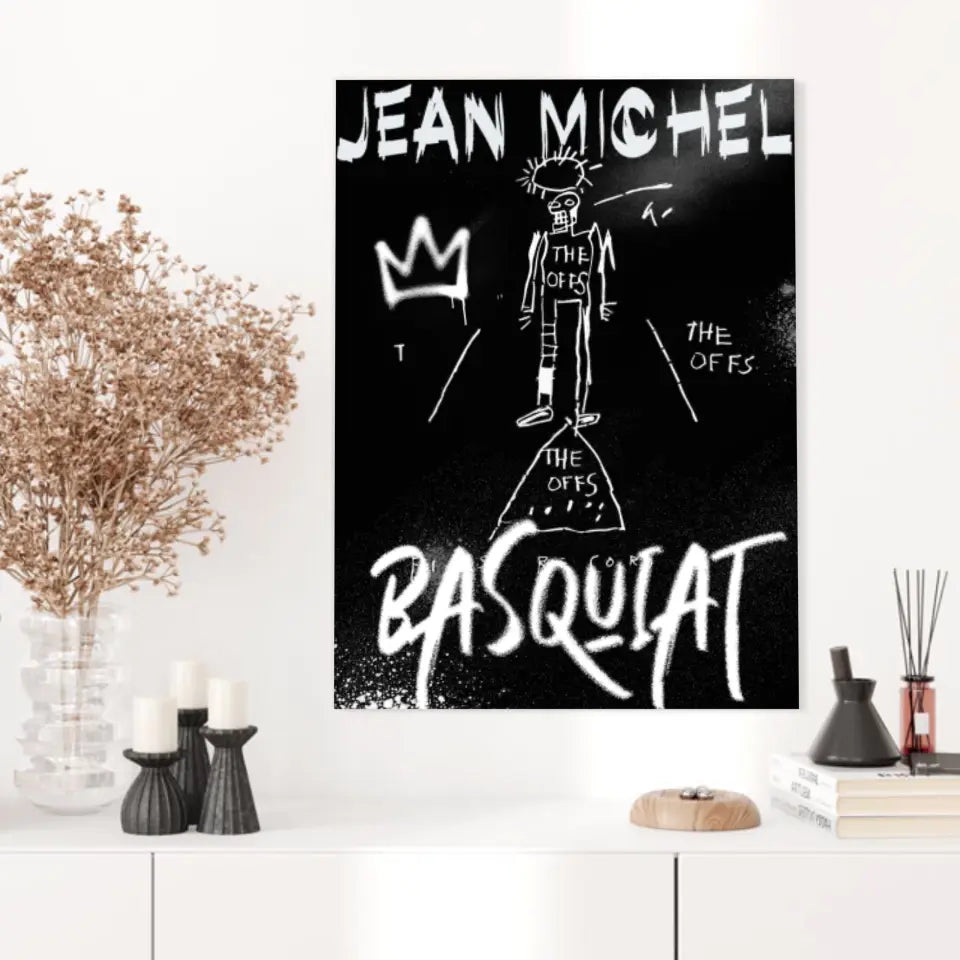 Affiche et Tableau Pop Art de Jean Michel Basquiat The Offs First Record