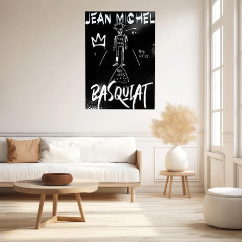 Affiche et Tableau Pop Art de Jean Michel Basquiat The Offs First Record