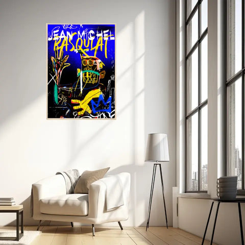 Affiche et Tableau Pop Art de Jean Michel Basquiat Monster