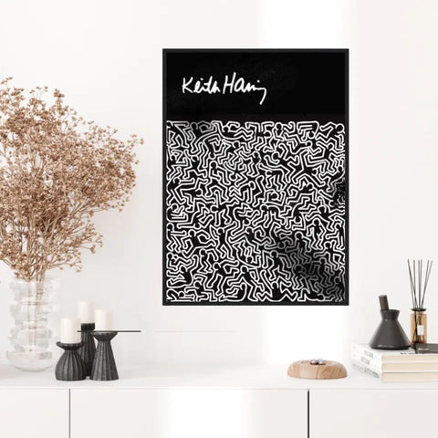 Affiche et Tableau Pop Art de Keith Haring Dance