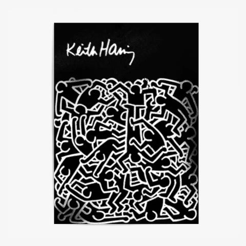 Affiche et Tableau Pop Art de Keith Haring Dancing