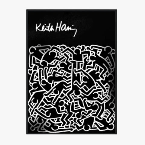 Affiche et Tableau Pop Art de Keith Haring Dancing