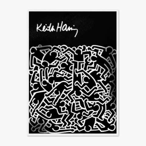 Affiche et Tableau Pop Art de Keith Haring Dancing