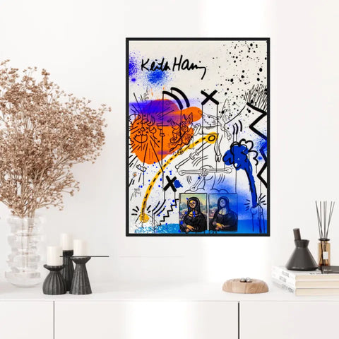 Affiche et Tableau Pop Art de Keith Haring Apocalypse 2