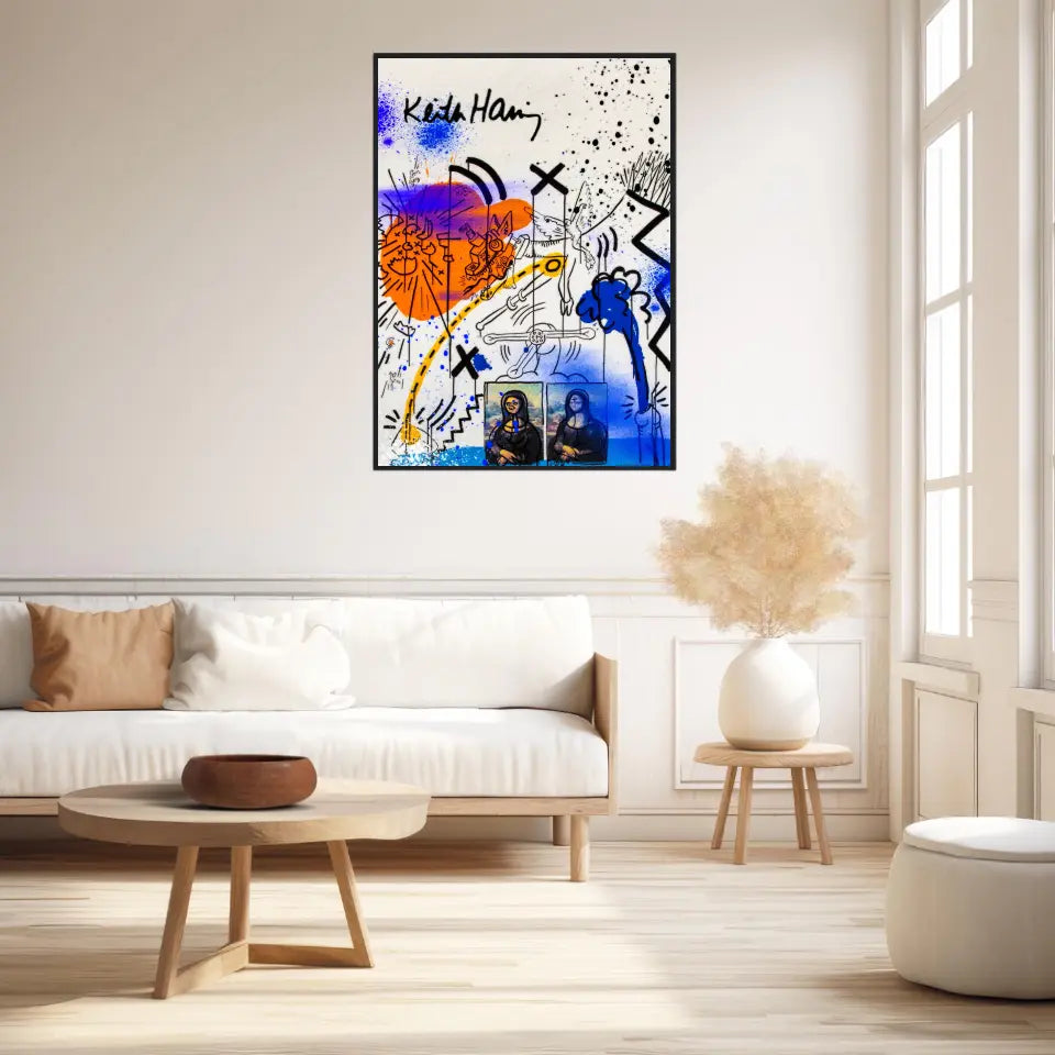 Affiche et Tableau Pop Art de Keith Haring Apocalypse 2