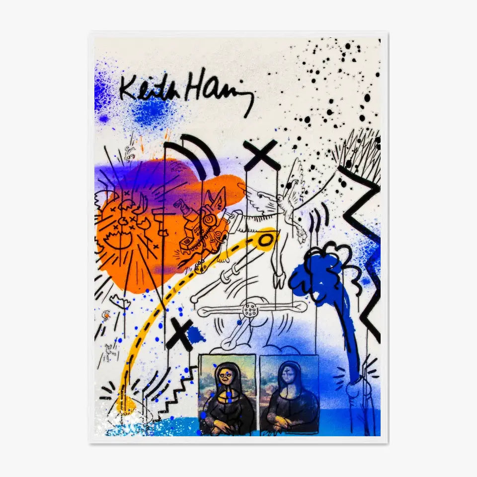 Affiche et Tableau Pop Art de Keith Haring Apocalypse 2