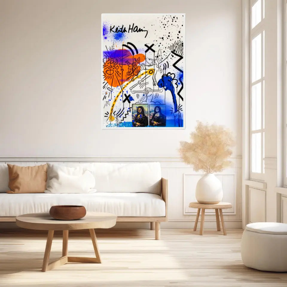 Affiche et Tableau Pop Art de Keith Haring Apocalypse 2