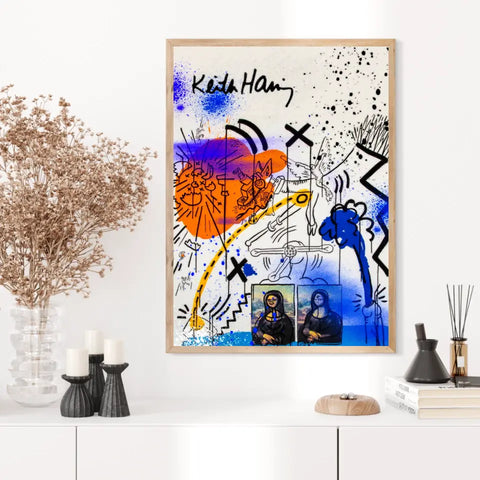 Affiche et Tableau Pop Art de Keith Haring Apocalypse 2