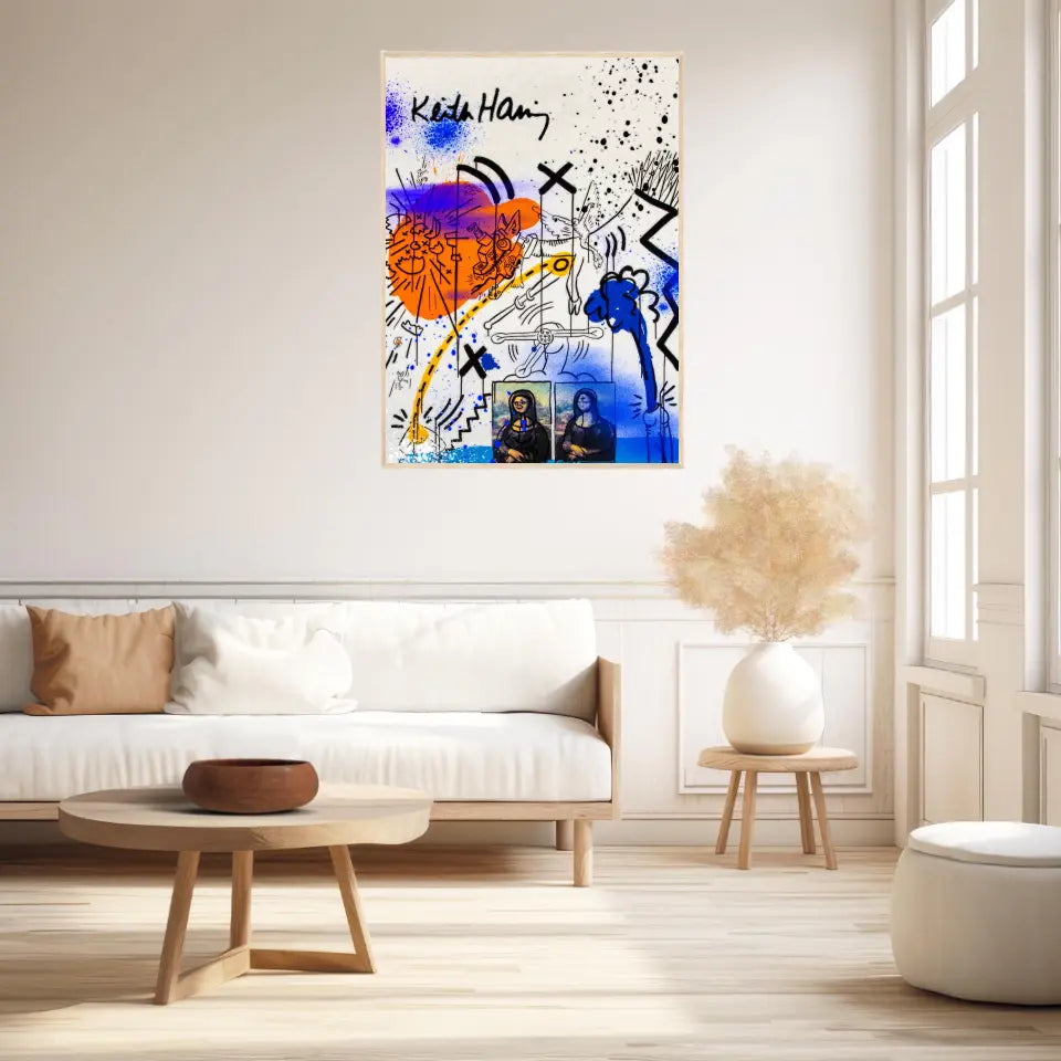 Affiche et Tableau Pop Art de Keith Haring Apocalypse 2