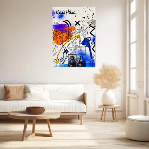 Affiche et Tableau Pop Art de Keith Haring Apocalypse 2