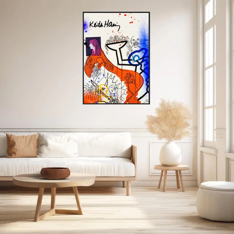 Affiche et Tableau Pop Art de Keith Haring Apocalypse 4