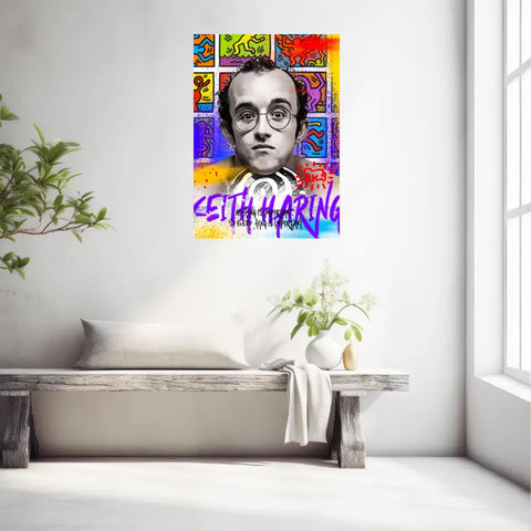 Affiche et Tableau Pop Art de Keith Haring Nothing is Important