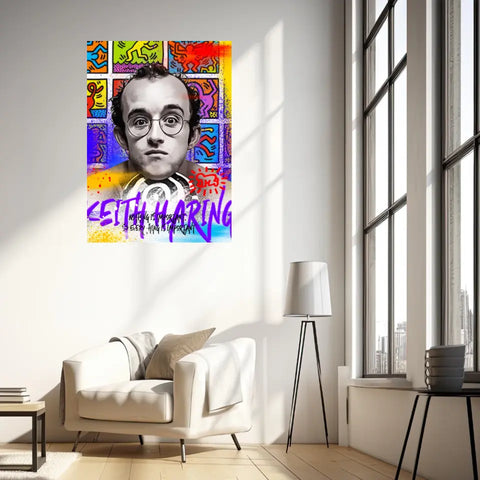 Affiche et Tableau Pop Art de Keith Haring Nothing is Important