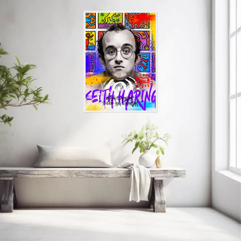 Affiche et Tableau Pop Art de Keith Haring Nothing is Important