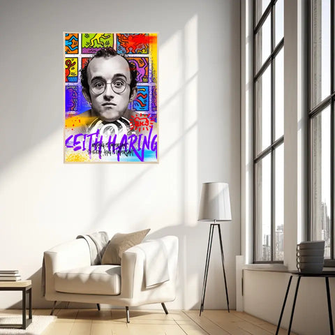 Affiche et Tableau Pop Art de Keith Haring Nothing is Important