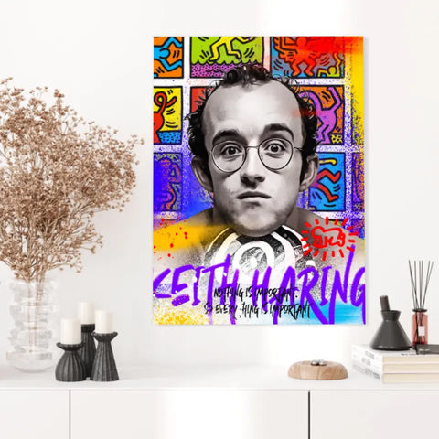Affiche et Tableau Pop Art de Keith Haring Nothing is Important