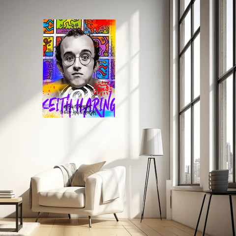 Affiche et Tableau Pop Art de Keith Haring Nothing is Important