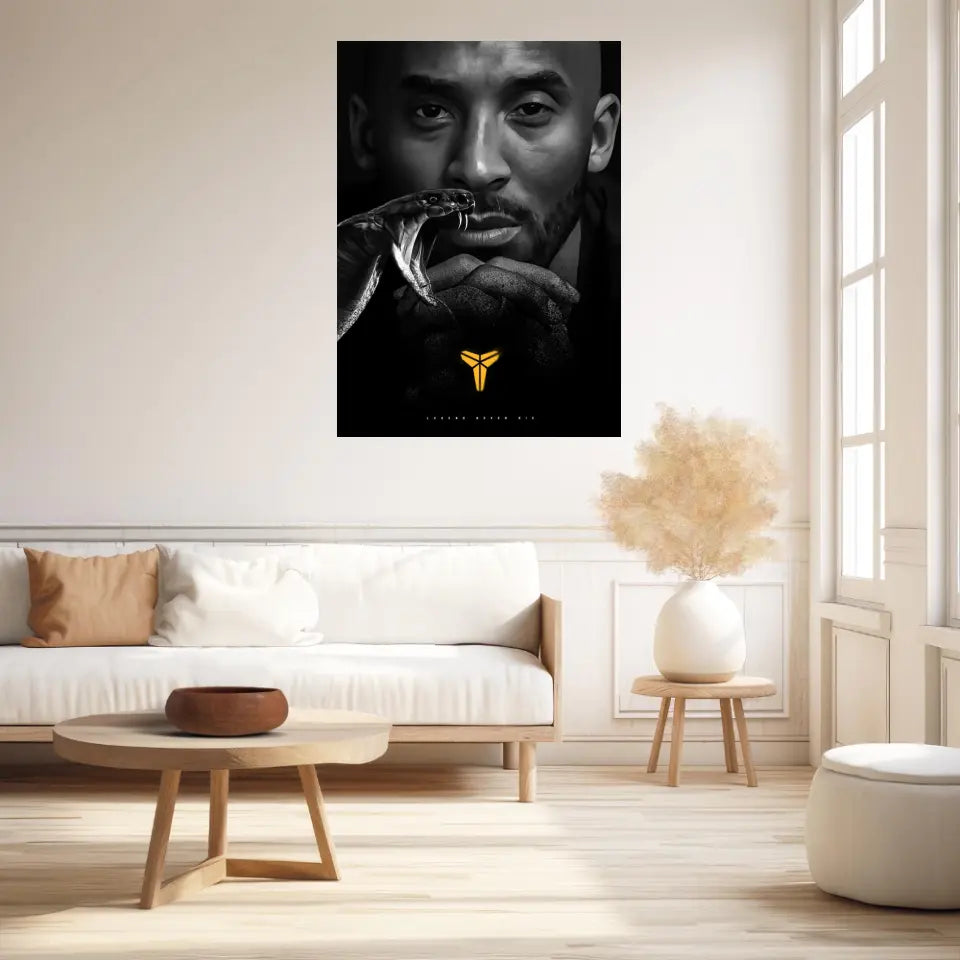 Affiche et Tableau Pop Art de Kobe Bryant Legend Never Die