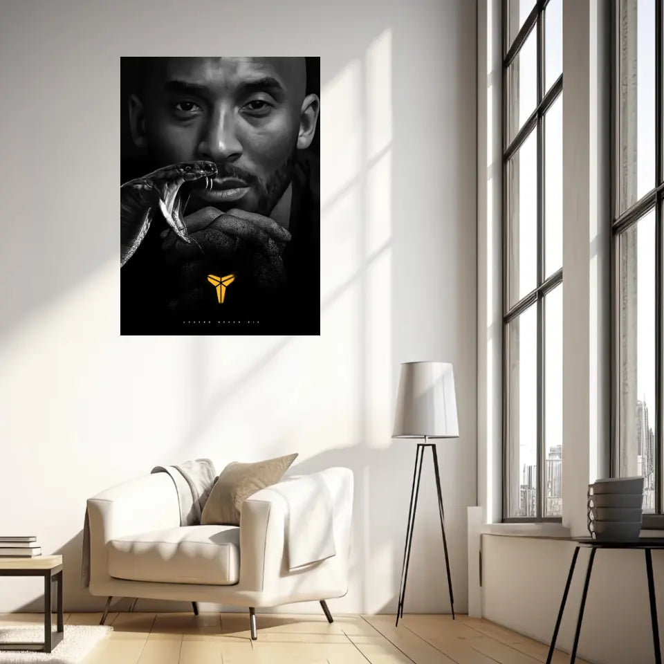 Affiche et Tableau Pop Art de Kobe Bryant Legend Never Die