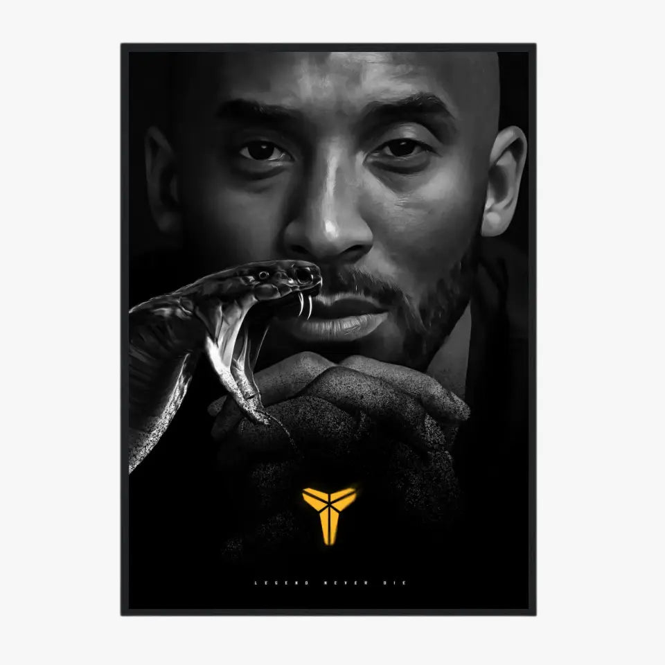 Affiche et Tableau Pop Art de Kobe Bryant Legend Never Die