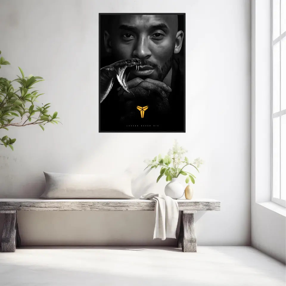 Affiche et Tableau Pop Art de Kobe Bryant Legend Never Die
