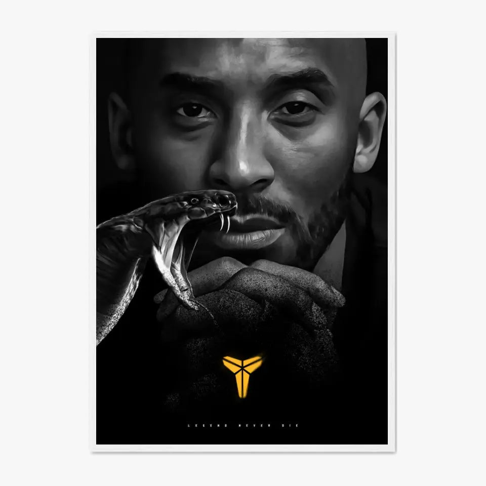 Affiche et Tableau Pop Art de Kobe Bryant Legend Never Die