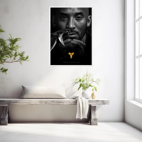 Affiche et Tableau Pop Art de Kobe Bryant Legend Never Die