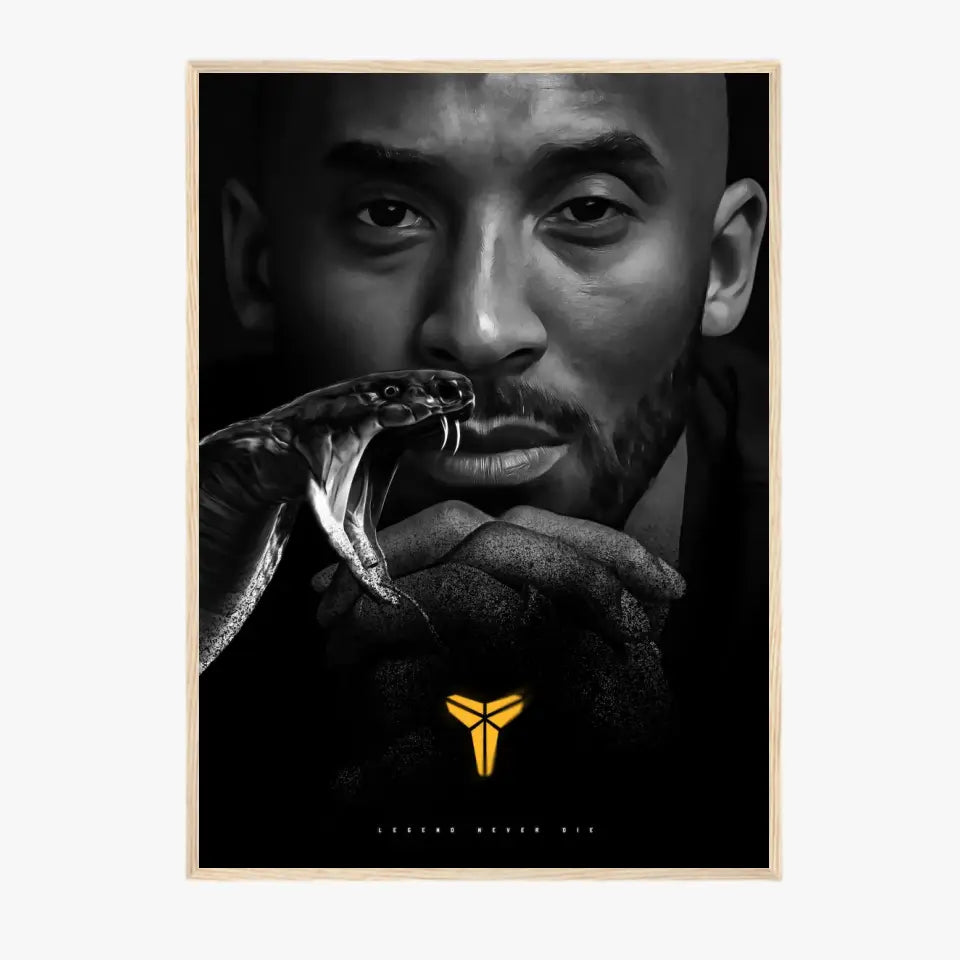 Affiche et Tableau Pop Art de Kobe Bryant Legend Never Die