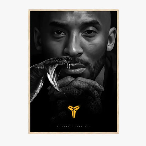 Affiche et Tableau Pop Art de Kobe Bryant Legend Never Die