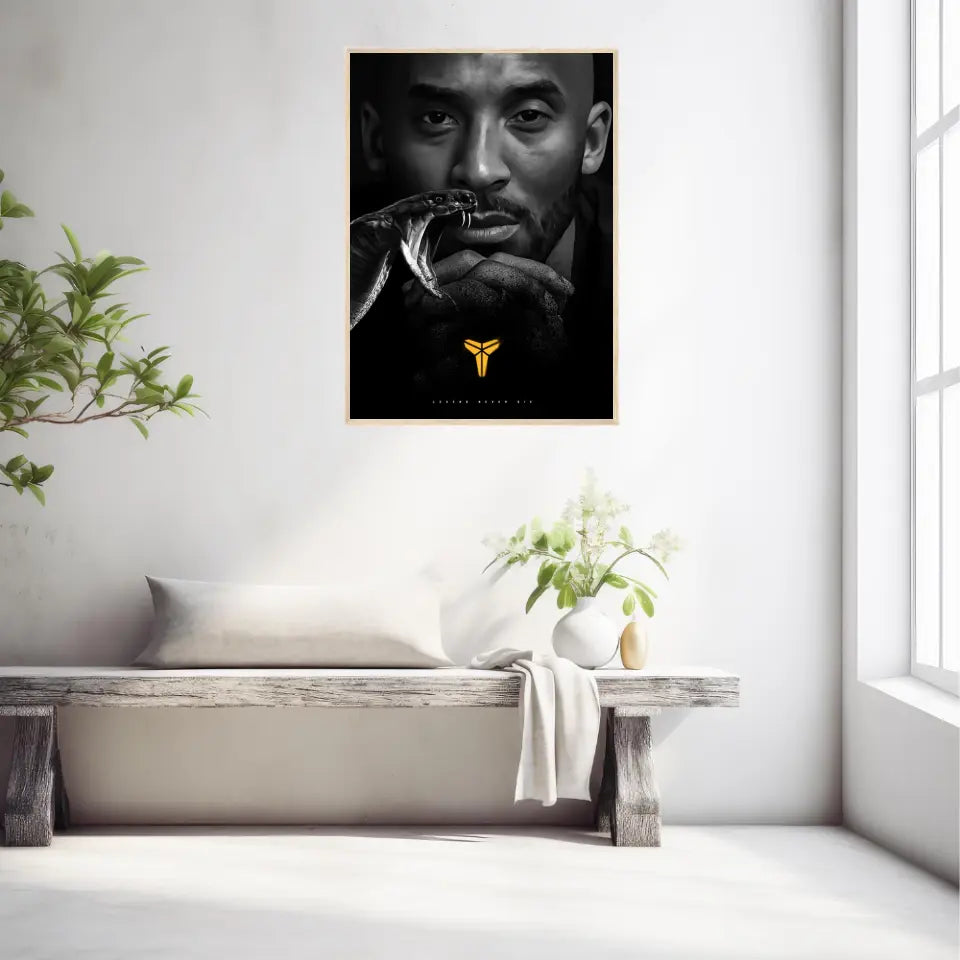 Affiche et Tableau Pop Art de Kobe Bryant Legend Never Die