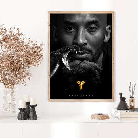 Affiche et Tableau Pop Art de Kobe Bryant Legend Never Die