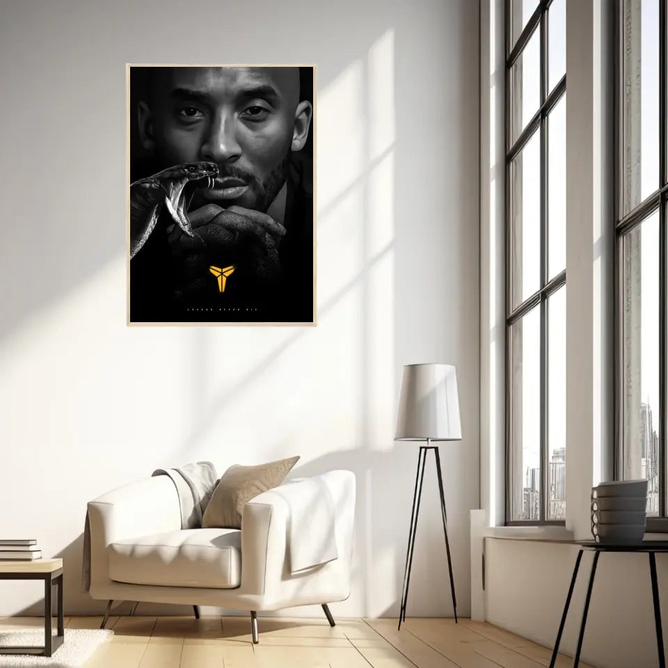 Affiche et Tableau Pop Art de Kobe Bryant Legend Never Die