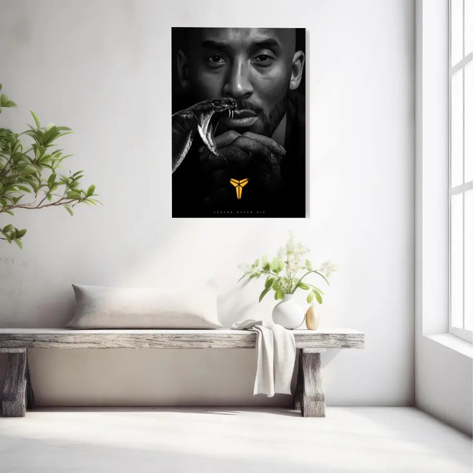 Affiche et Tableau Pop Art de Kobe Bryant Legend Never Die