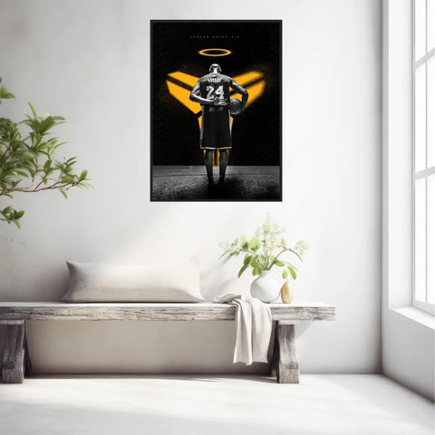 Affiche et Tableau Pop Art de Kobe Bryant 24 Légende Nerver Die
