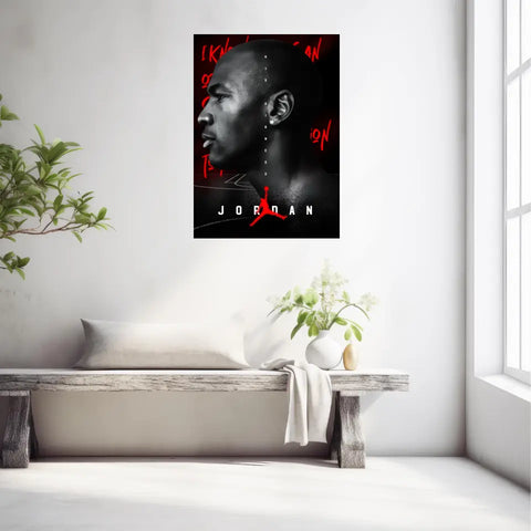 Affiche et Tableau Pop Art de Michael Jordan His Airness