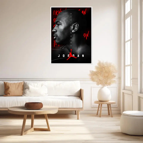 Affiche et Tableau Pop Art de Michael Jordan His Airness