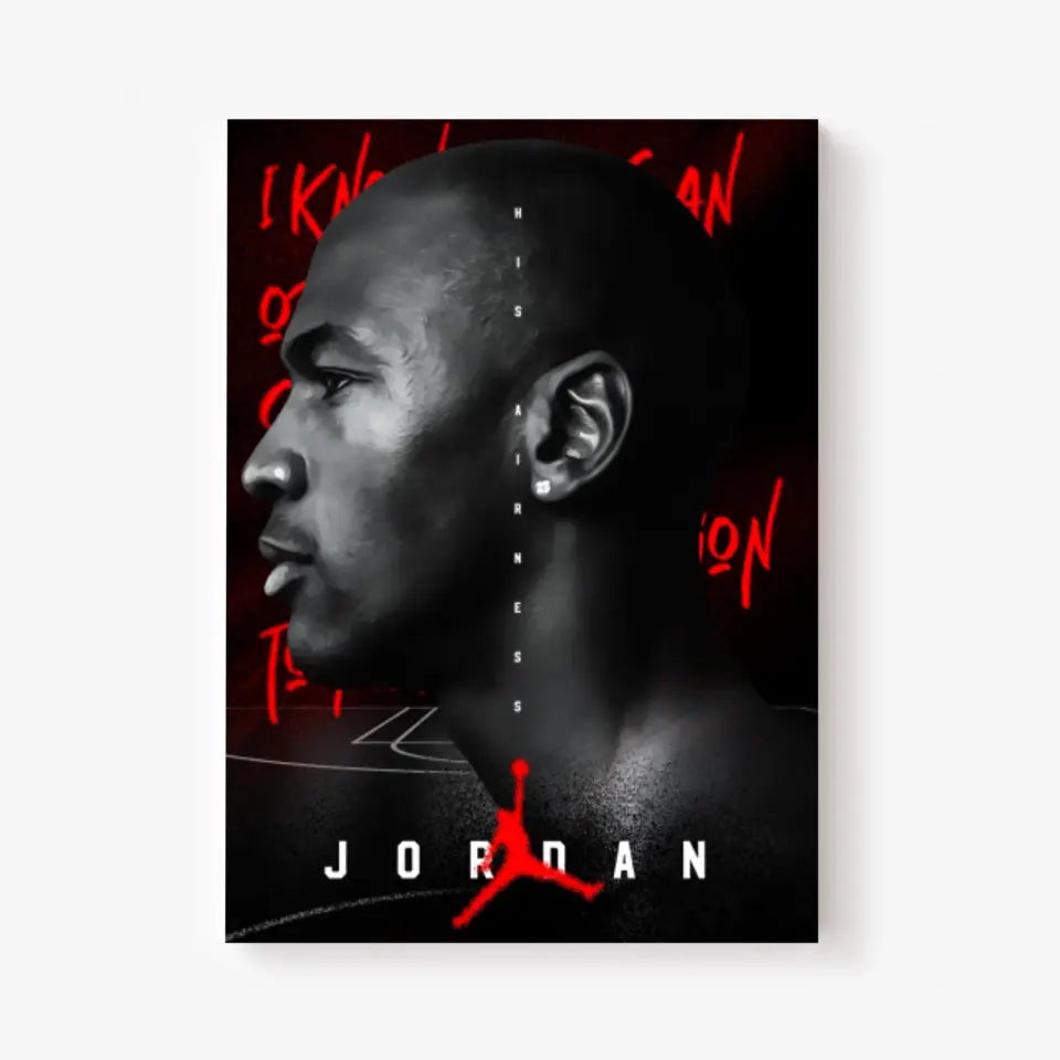 Affiche et Tableau Pop Art de Michael Jordan His Airness