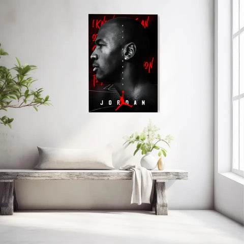 Affiche et Tableau Pop Art de Michael Jordan His Airness