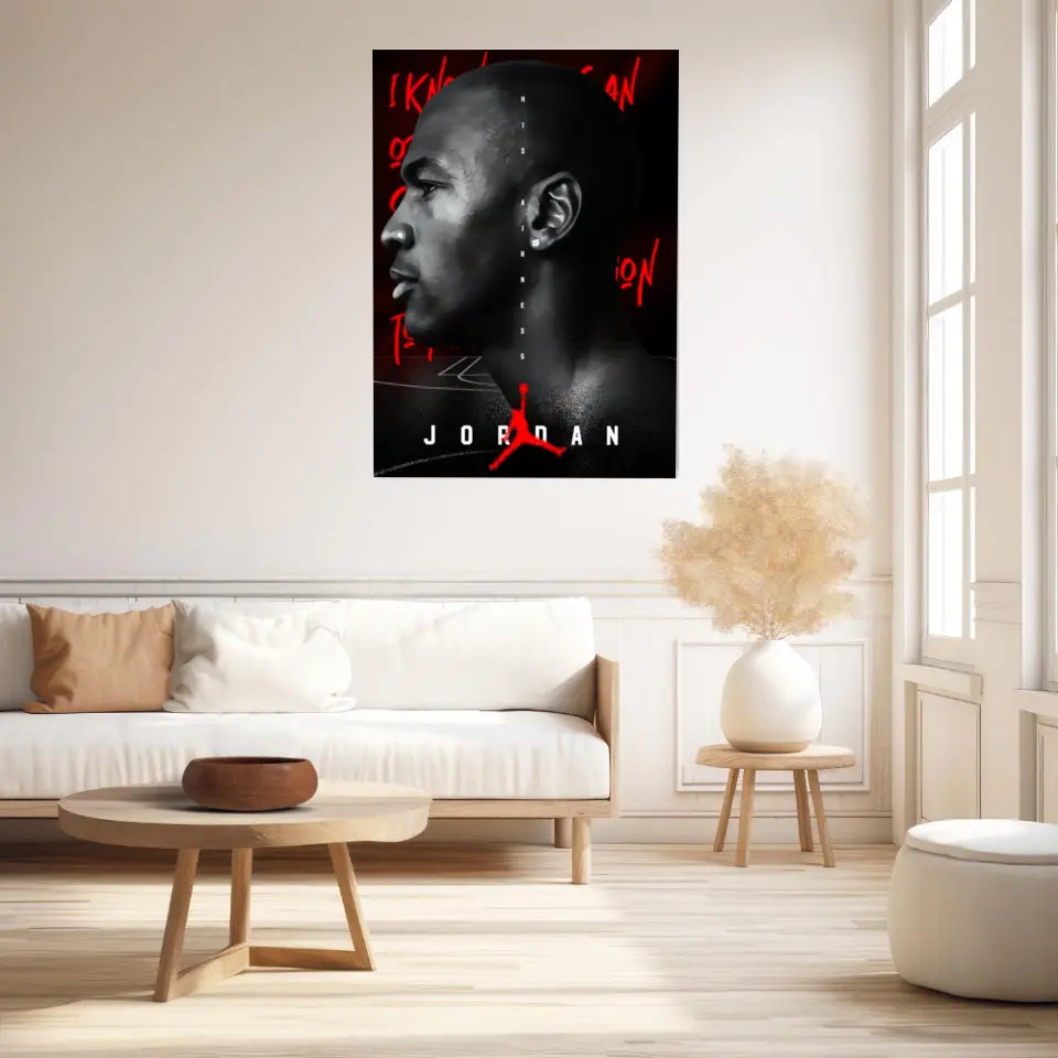 Affiche et Tableau Pop Art de Michael Jordan His Airness