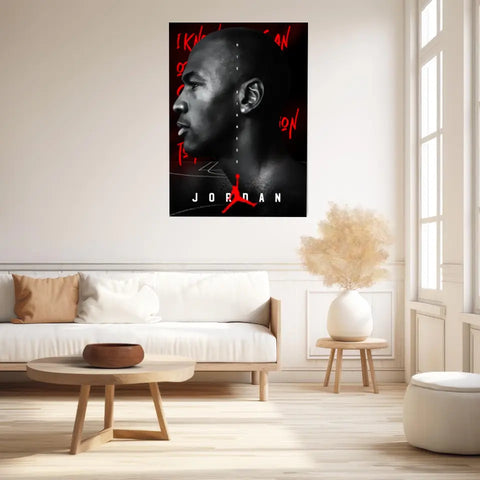 Affiche et Tableau Pop Art de Michael Jordan His Airness