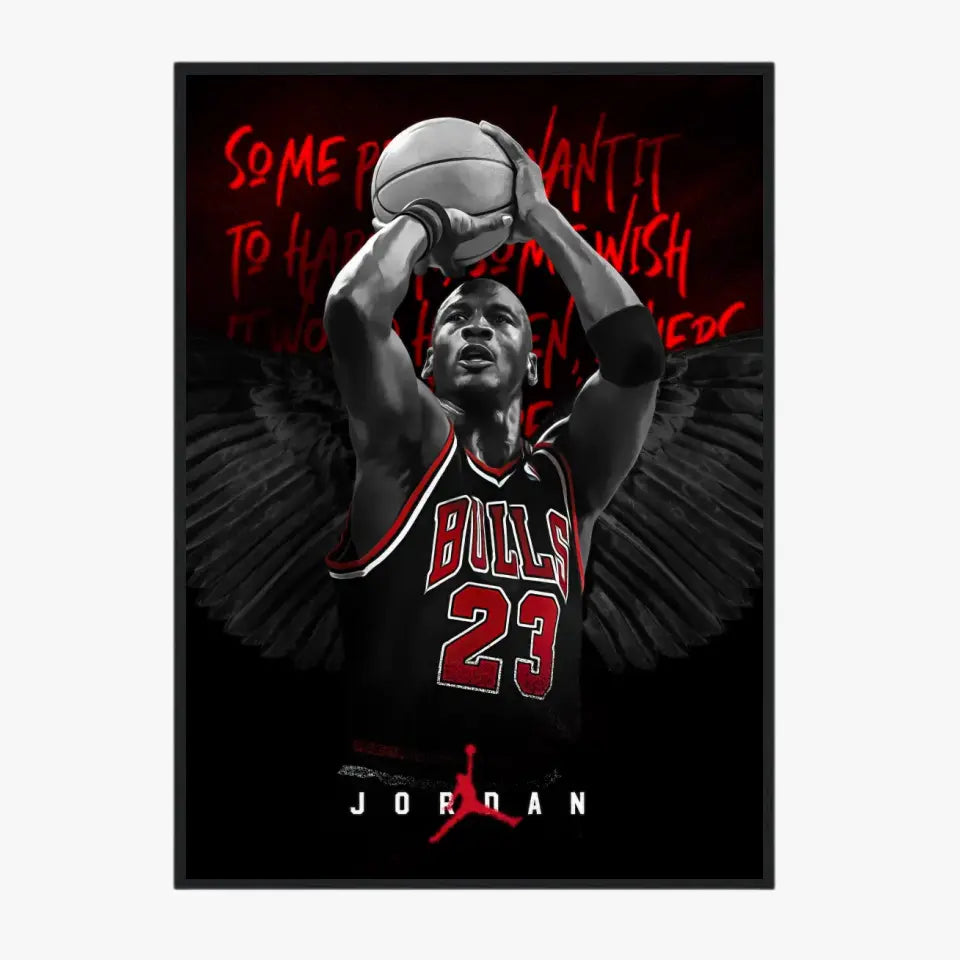 Affiche et Tableau Pop Art de Michael Jordan Chicago Bulls