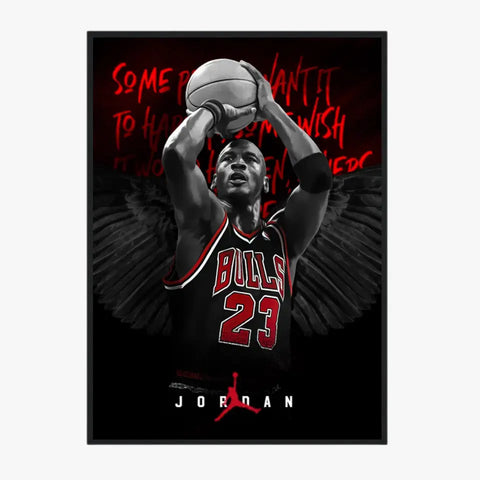 Affiche et Tableau Pop Art de Michael Jordan Chicago Bulls